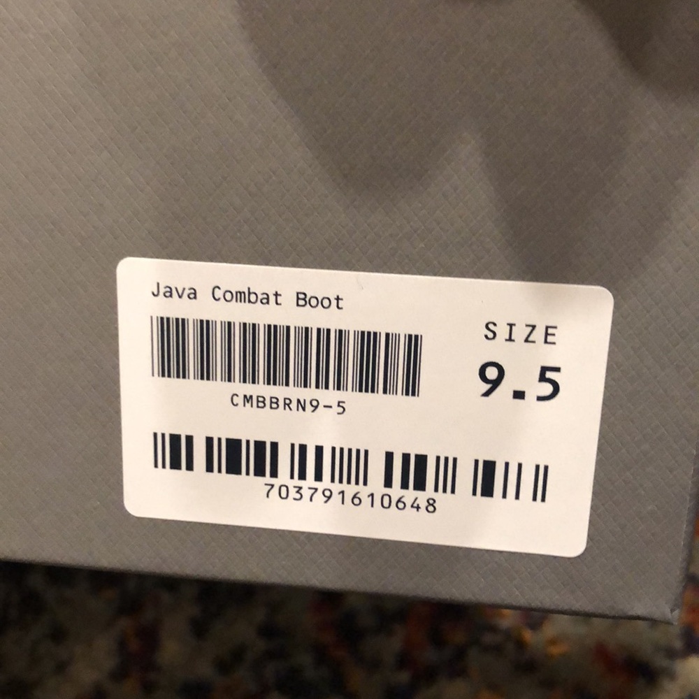 Thursday Combat Boots- JAVA Color - Picture 11 of 12